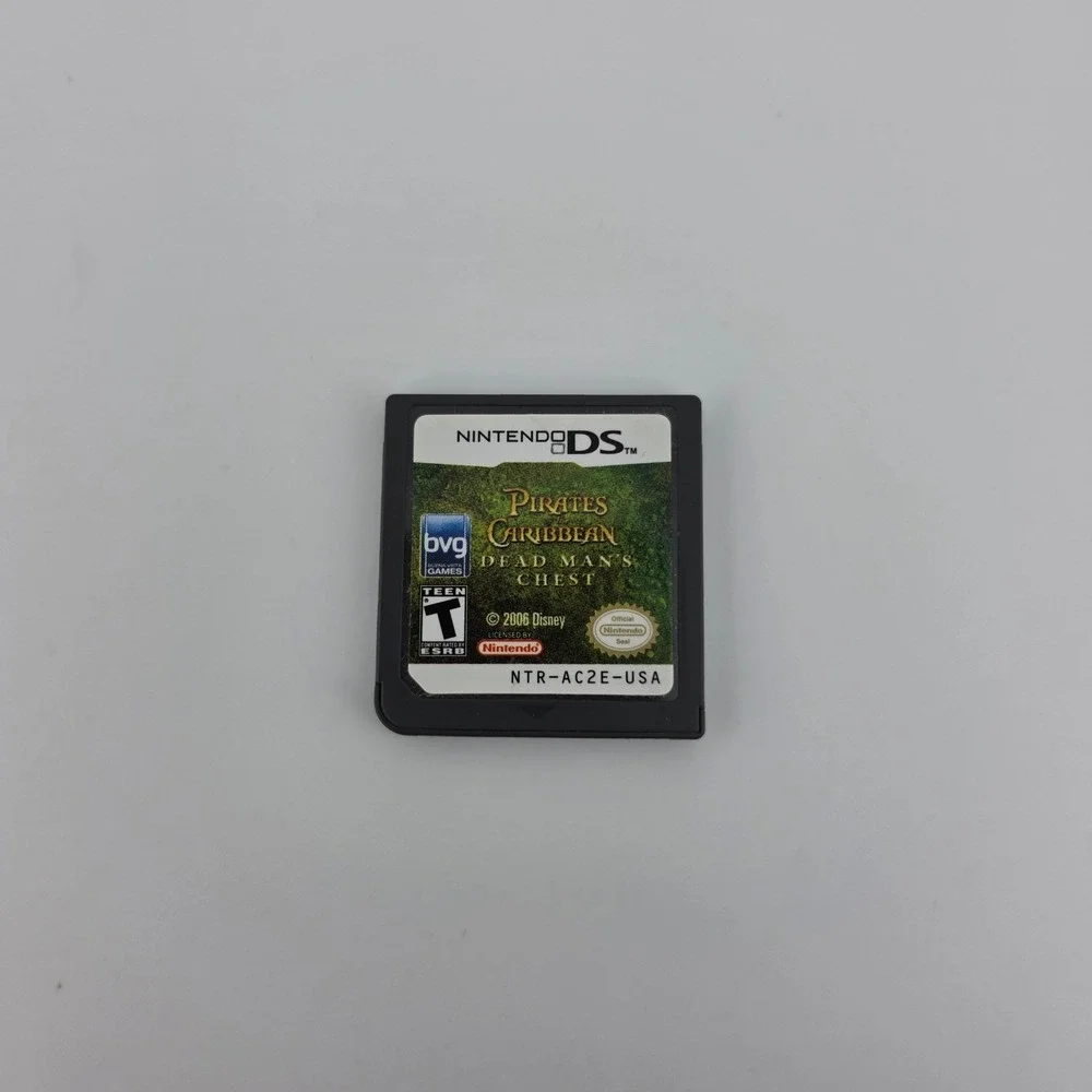 Pirates of the Caribbean Dead Man's Chest Nintendo DS Game Cartridge‎